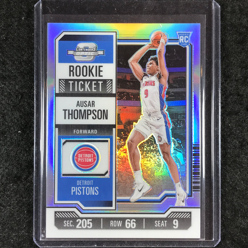 2023-24 Contenders Optic AUSAR THOMPSON Rookie Ticket Silver #9
