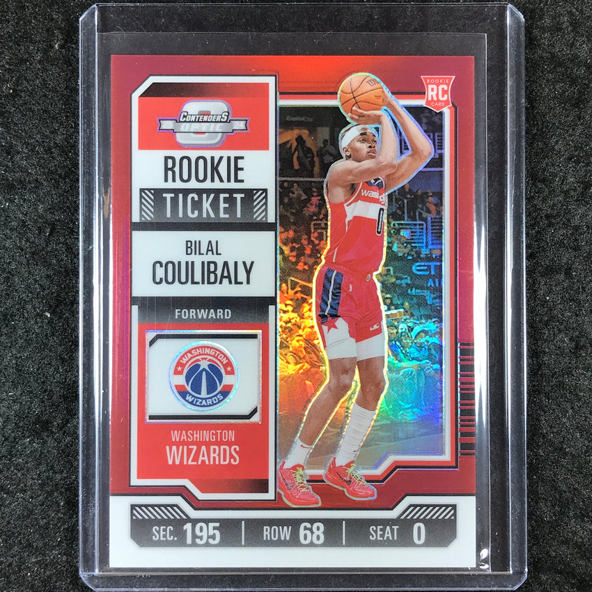2023-24 Contenders Optic BILAL COULIBALY Rookie Ticket Red #15
