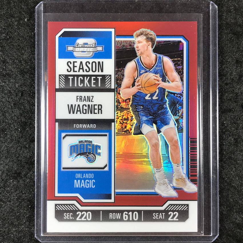 2023-24 Contenders Optic FRANZ WAGNER Season Ticket Red #6