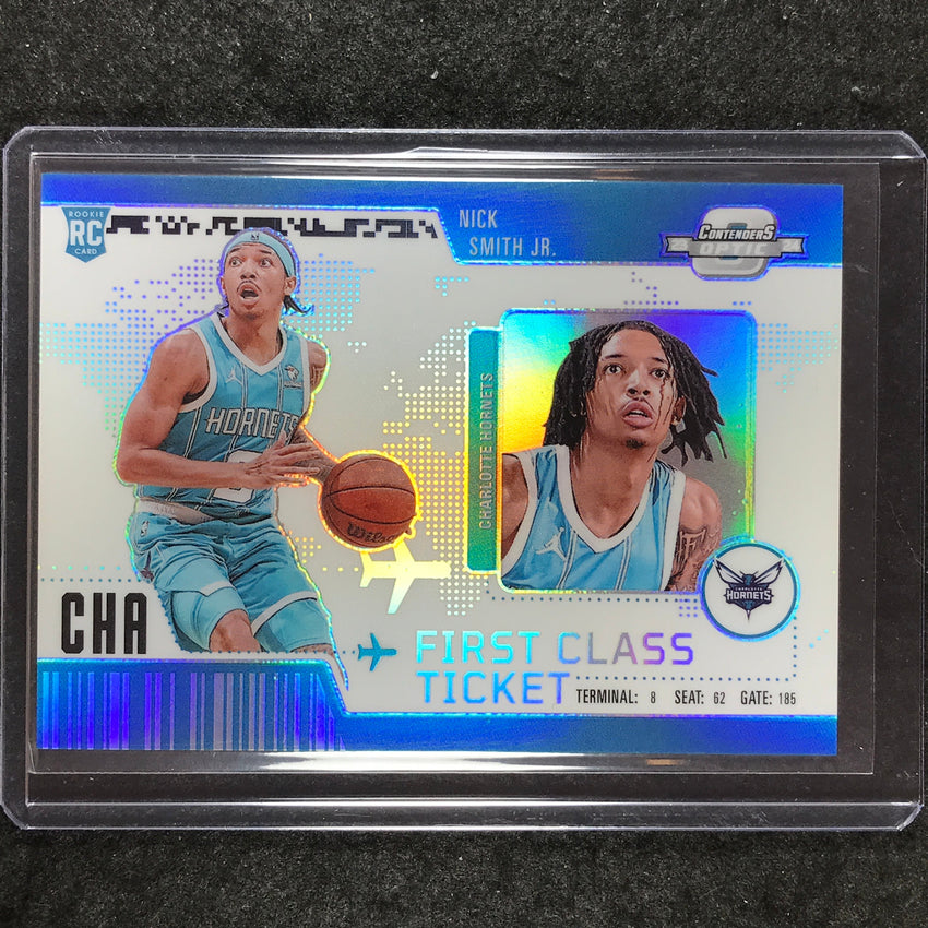 2023-24 Contenders Optic NICK SMITH JR. First Class Ticket Rookie Silver #4