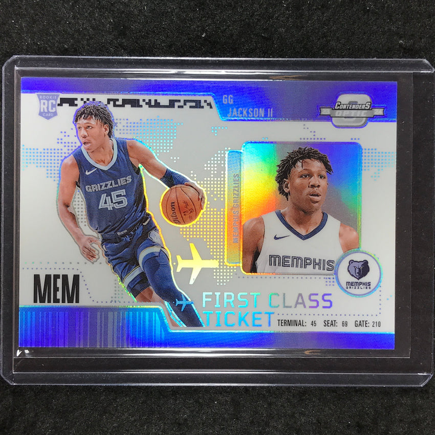 2023-24 Contenders Optic GG JACKSON II First Class Ticket Rookie Silver #11