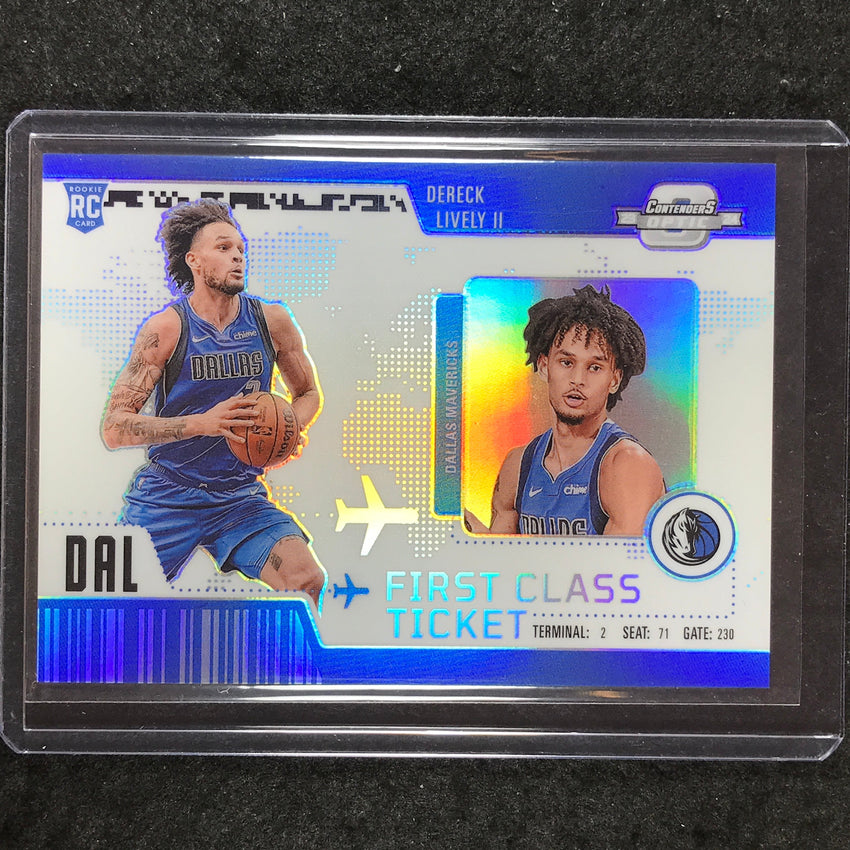 2023-24 Contenders Optic DERECK LIVELY II First Class Ticket Rookie Silver #19