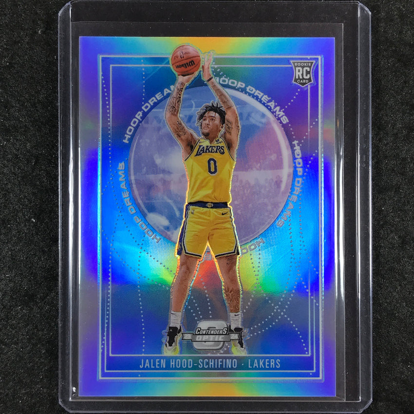 2023-24 Contenders Optic JALEN HOOD-SCHIFINO Hoop Dreams Rookie Silver #10