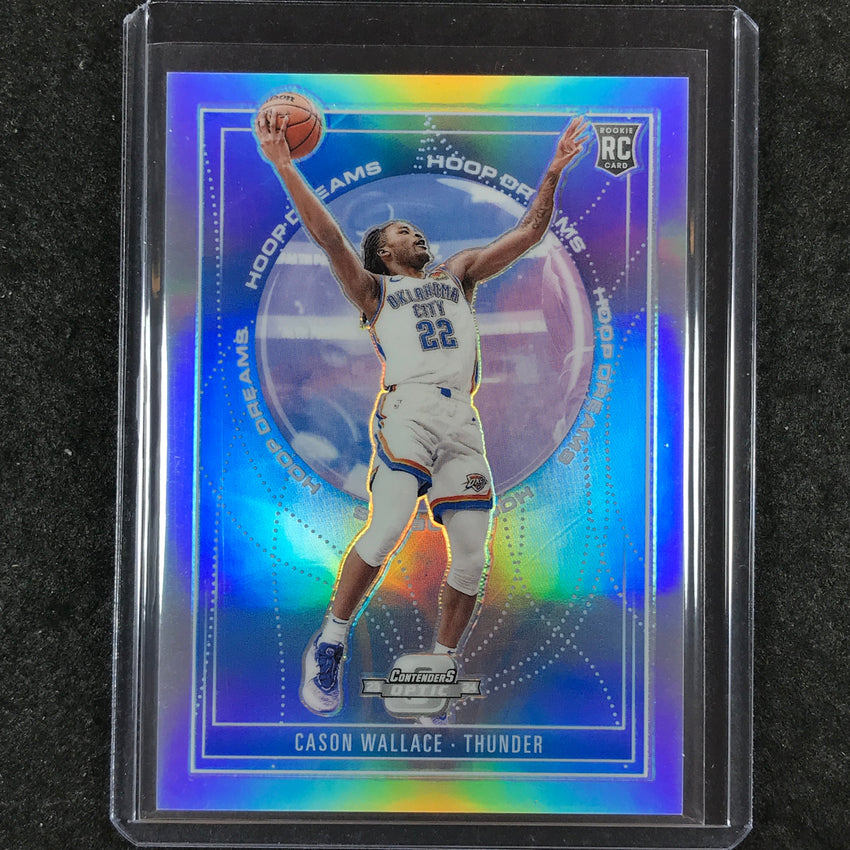 2023-24 Contenders Optic CASON WALLACE Hoop Dreams Rookie Silver #23