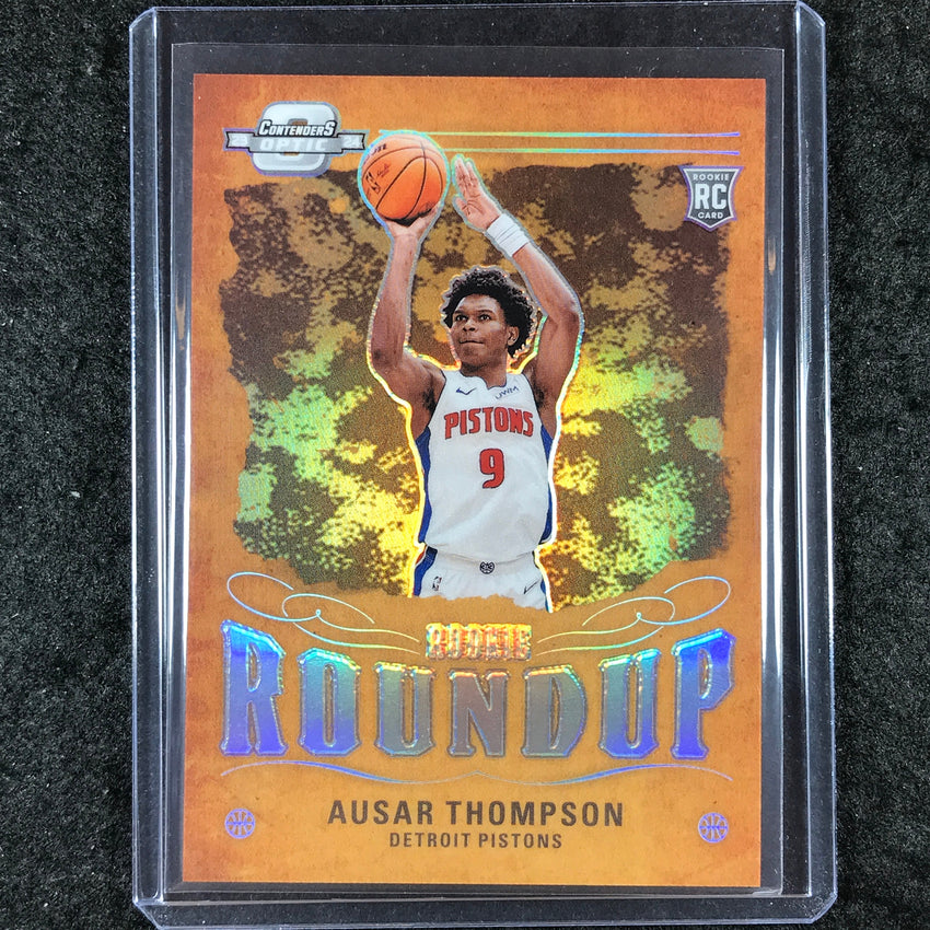 2023-24 Contenders Optic AUSAR THOMPSON Rookie Roundup Silver #1