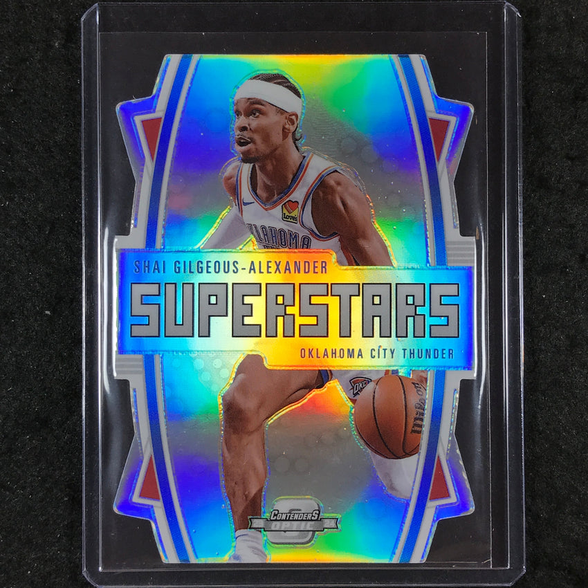 2023-24 Contenders Optic SHAI GILGEOUS-ALEXANDER Superstars Die-Cut #5
