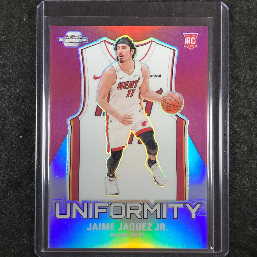 2023-24 Contenders Optic JAIME JAQUEZ JR. Uniformity Rookie Silver #6