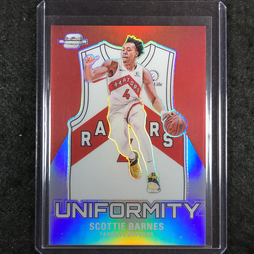2023-24 Contenders Optic SCOTTIE BARNES Uniformity Silver #9