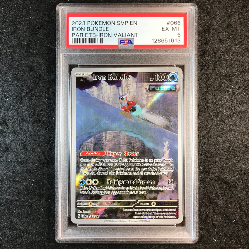 PSA 6 Iron Bundle - 066 - Paradox Rift Iron Valiant Elite Trainer Box Promo 613