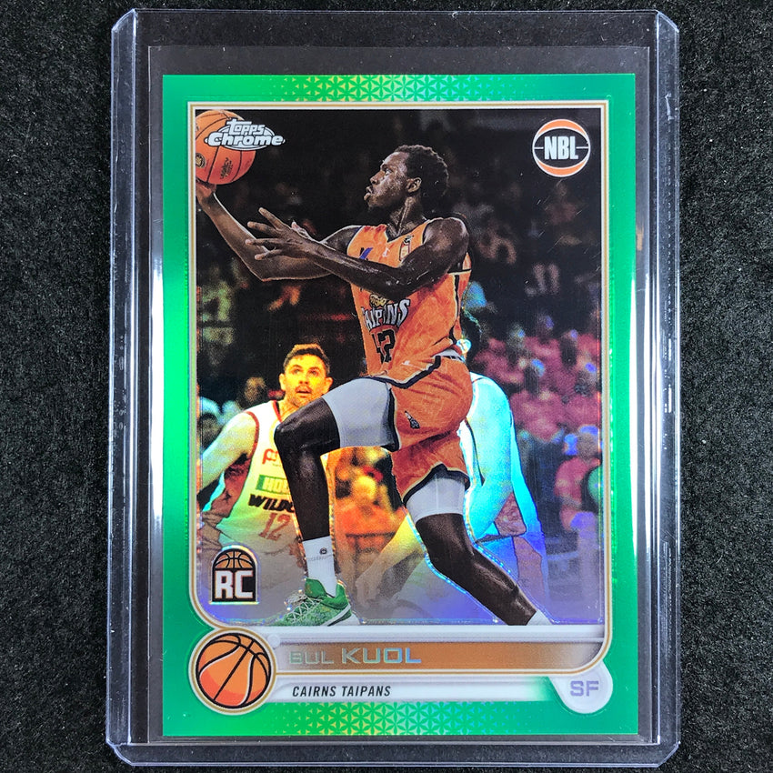 2022-23 Topps Chrome NBL BUL KUOL Rookie Green /99 #26