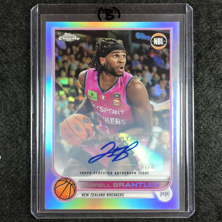 2022-23 Topps Chrome NBL JARRELL BRANTLEY Autographs Refractor Auto #100 (B)
