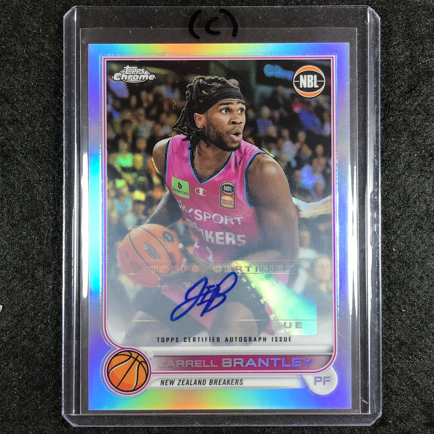 2022-23 Topps Chrome NBL JARRELL BRANTLEY Autographs Refractor Auto #100 (C)