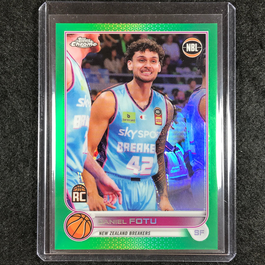 2022-23 Topps Chrome NBL DANIEL FOTU Rookie Green /99 #54