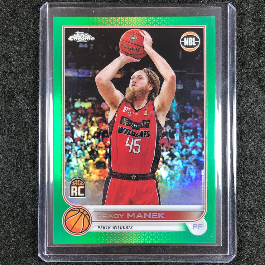2022-23 Topps Chrome NBL BRADY MANEK Rookie Green /99 #63