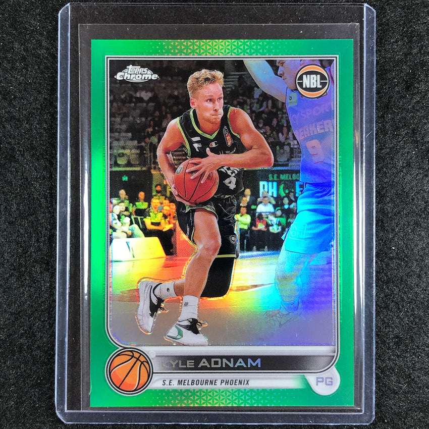2022-23 Topps Chrome NBL KYLE ADNAM Green /99 #70