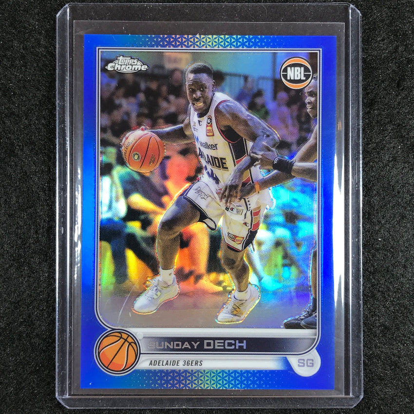 2022-23 Topps Chrome NBL SUNDAY DECH Blue /75 #2