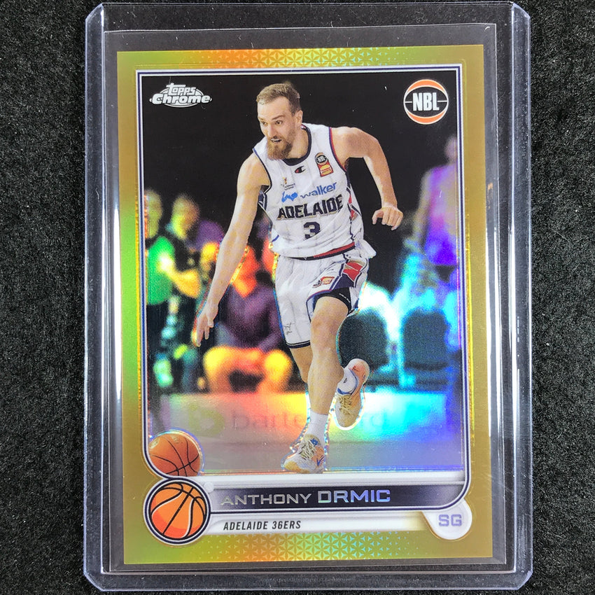 2022-23 Topps Chrome NBL ANTHONY DRMIC Gold 35/50 No. 3