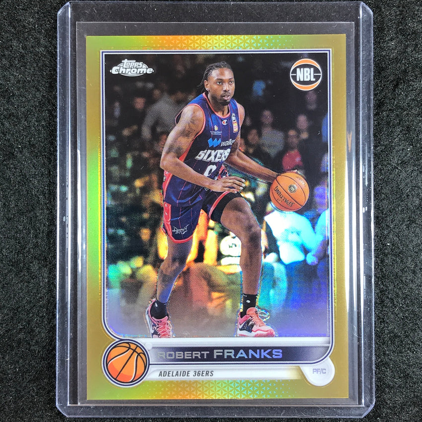 2022-23 Topps Chrome NBL ROBERT FRANKS Gold 26/50 #4