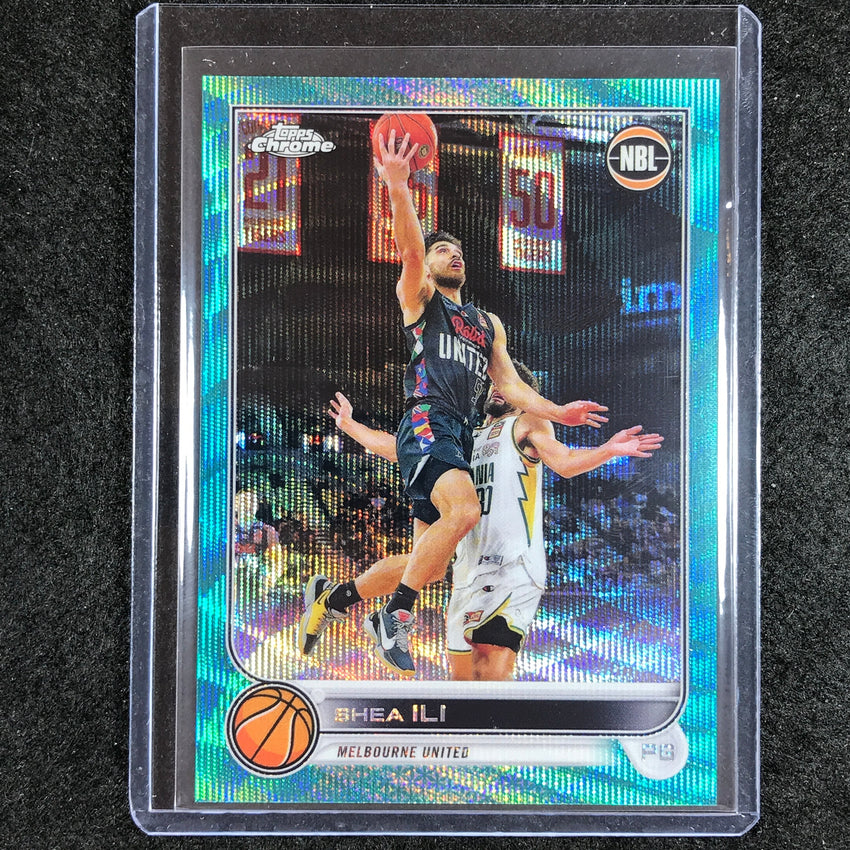 2022-23 Topps Chrome NBL SHEA ILI Aqua Wave /199 #45