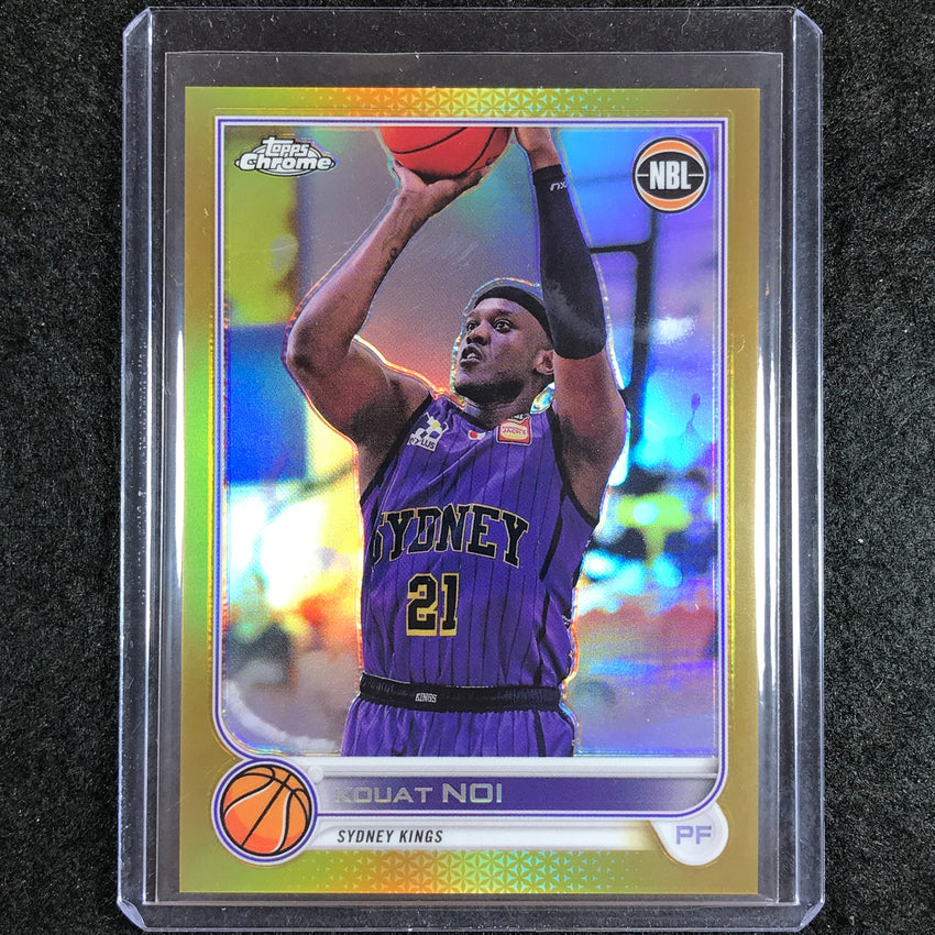 2022-23 Topps Chrome NBL KOUAT NOI Gold 46/50 #86