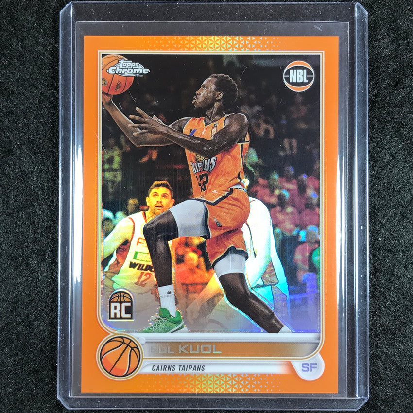 2022-23 Topps Chrome NBL BUL KUOL Rookie Orange 5/25 No. 26