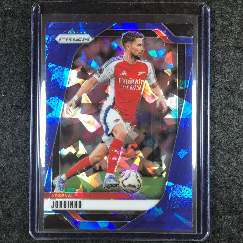 2024-25 Prizm EPL JORGINHO Base Blue Ice 9/75 #32