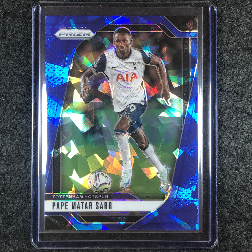 2024-25 Prizm EPL PAPE MATAR SARR Base Blue Ice 49/75 #71
