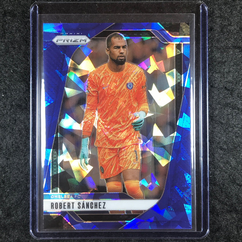 2024-25 Prizm EPL ROBERT SANCHEZ Base Blue Ice 58/75 #88