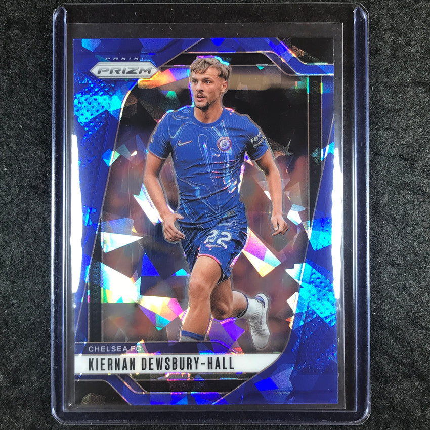 2024-25 Prizm EPL KIERNAN DEWSBURY-HALL Base Blue Ice 56/75 #93