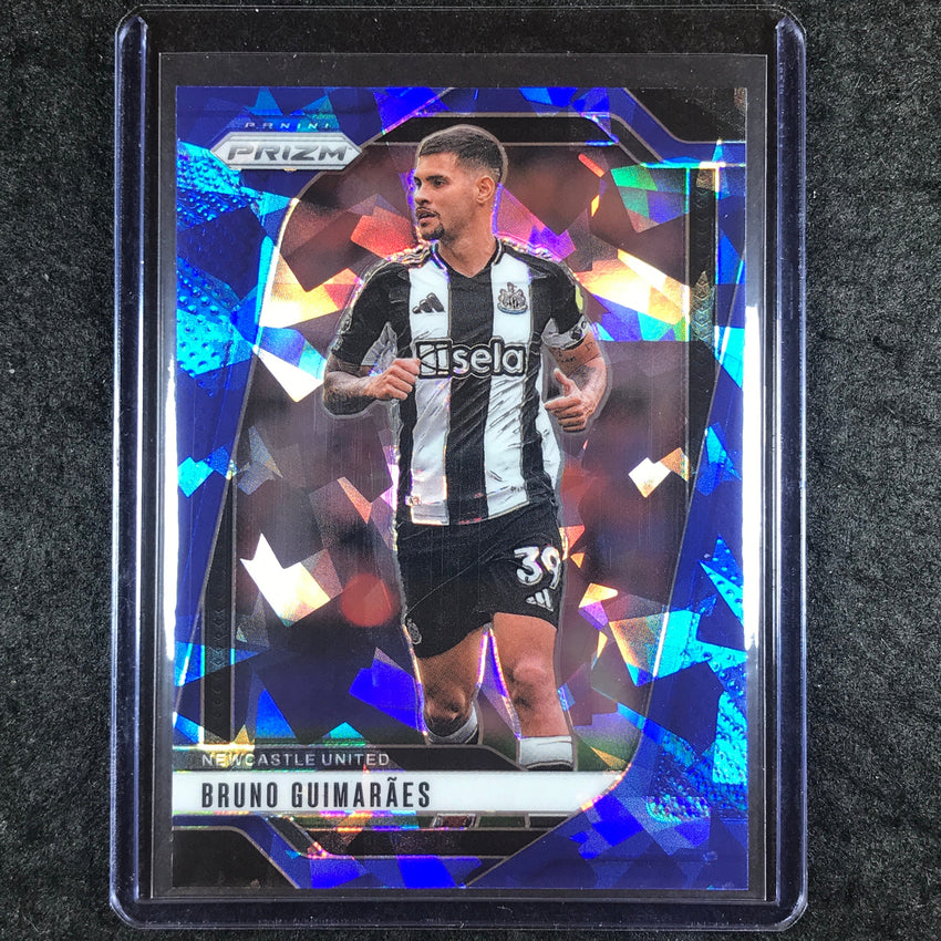 2024-25 Prizm EPL BRUNO GUIMARAES Base Blue Ice 25/75 #108