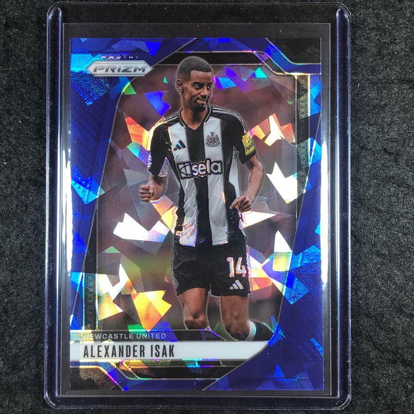 2024-25 Prizm EPL ALEXANDER ISAK Base Blue Ice 47/75 #120