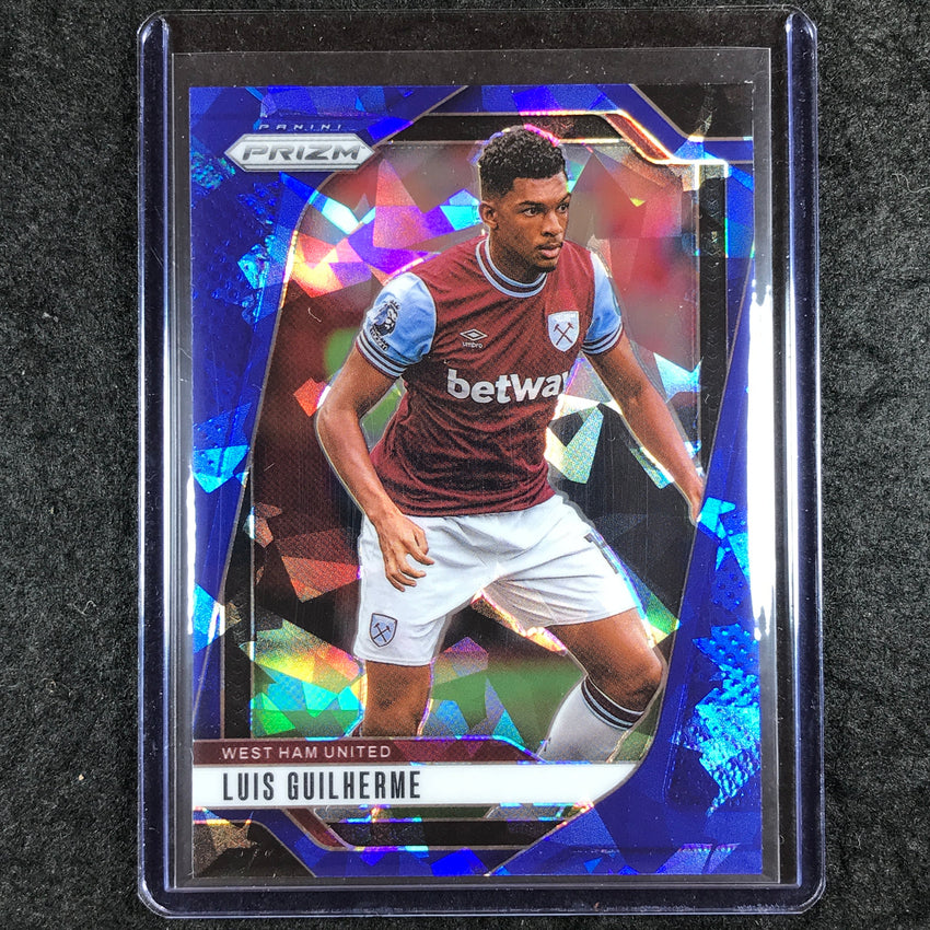 2024-25 Prizm EPL LUIS GUILHERME Base Blue Ice 35/75 #145