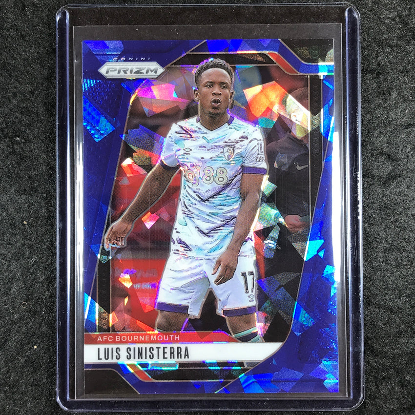 2024-25 Prizm EPL LUIS SINISTERRA Base Blue Ice 12/75 #189