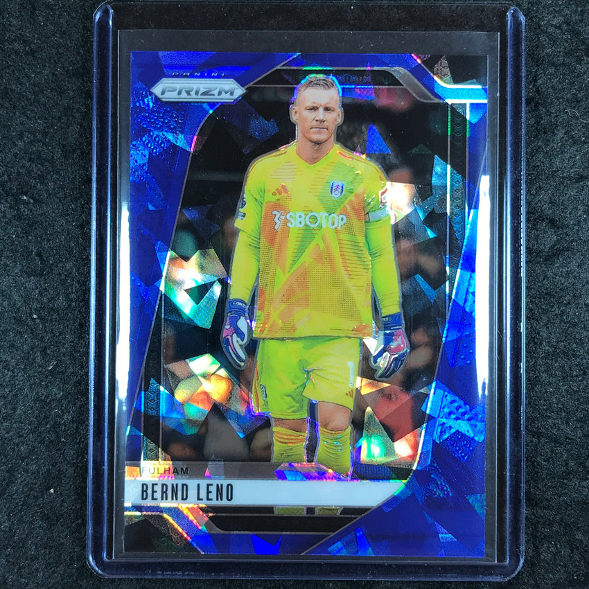 2024-25 Prizm EPL BERND LENO Base Blue Ice 71/75 #206
