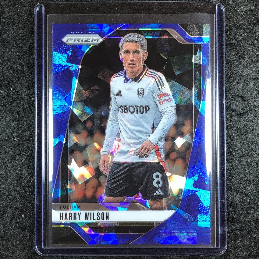 2024-25 Prizm EPL HARRY WILSON Base Blue Ice 22/75 #208