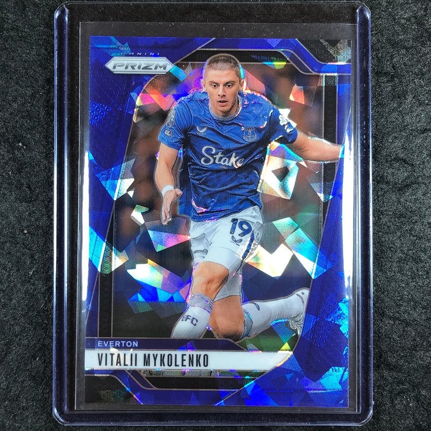 2024-25 Prizm EPL VITALII MYKOLENKO Base Blue Ice 8/75 #231