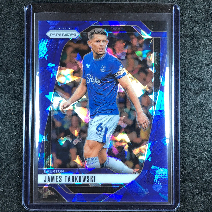 2024-25 Prizm EPL JAMES TARKOWSKI Base Blue Ice 68/75 #238