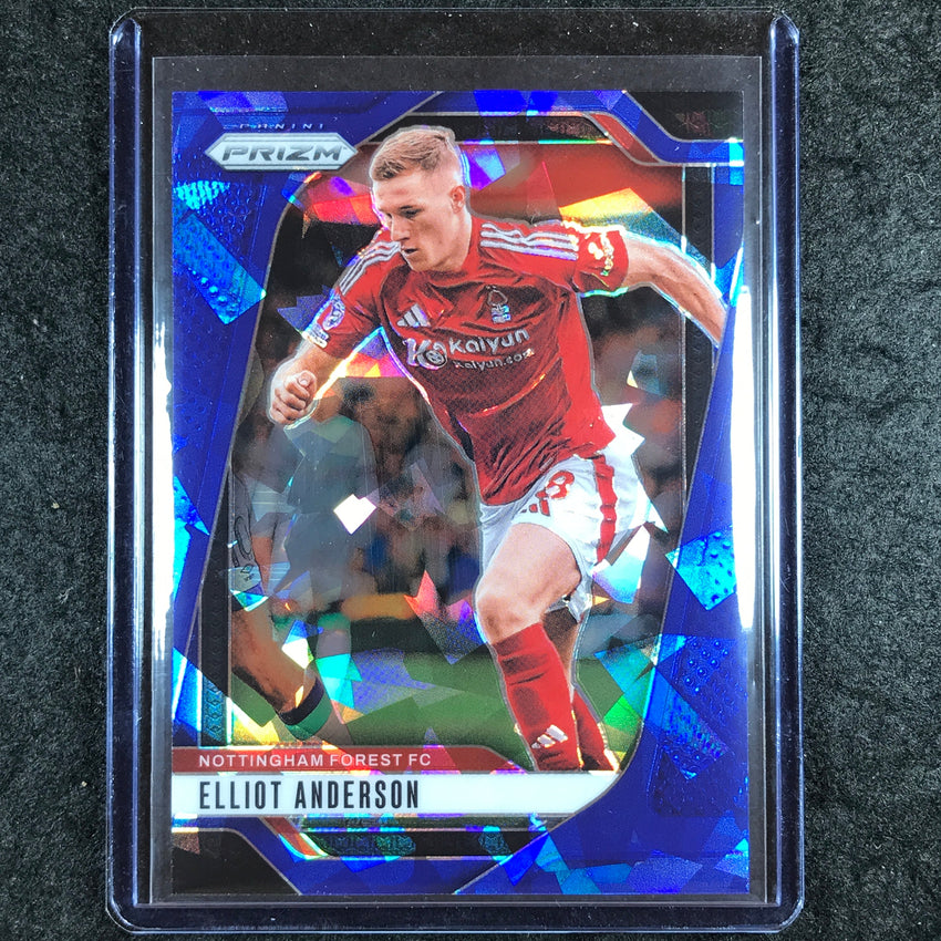 2024-25 Prizm EPL ELLIOT ANDERSON Base Blue Ice 18/75 #259
