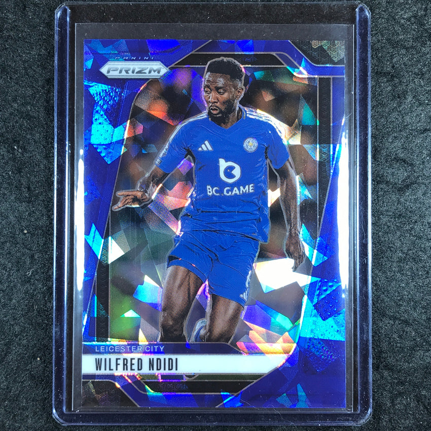 2024-25 Prizm EPL WILFRED NDIDI Base Blue Ice 69/75 #270