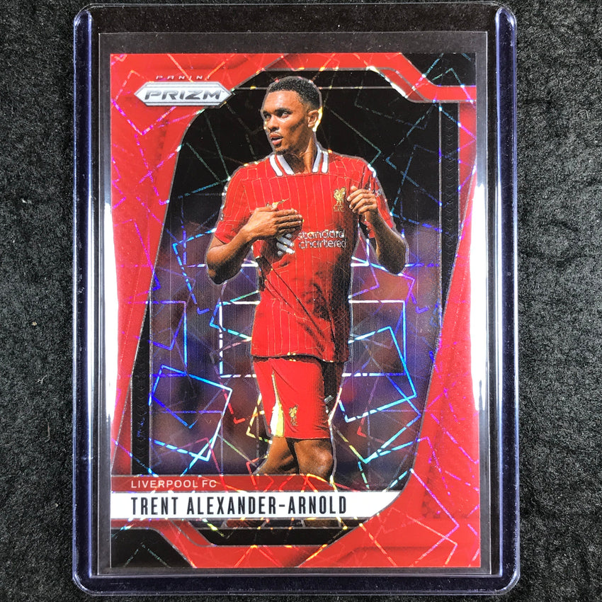 2024-25 Prizm EPL TRENT ALEXANDER-ARNOLD Base Red Lazer 13/49 #54