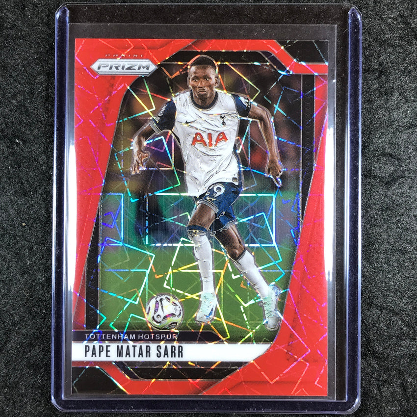 2024-25 Prizm EPL PAPE MATAR SARR Base Red Lazer 22/49 #71