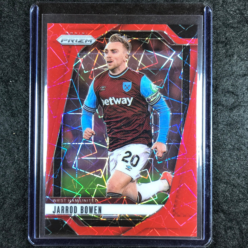 2024-25 Prizm EPL JARROD BOWEN Base Red Lazer 11/49 #150