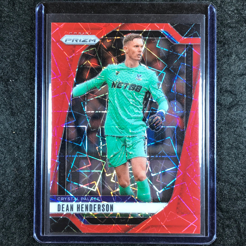 2024-25 Prizm EPL DEAN HENDERSON Base Red Lazer 1/49 #163