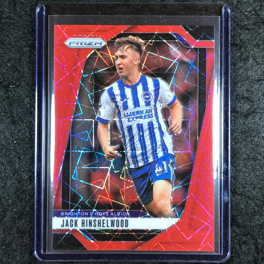 2024-25 Prizm EPL JACK HINSHELWOOD Base Red Lazer 41/49 #172