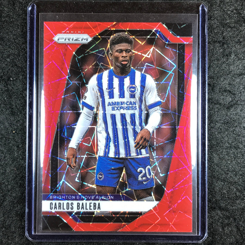 2024-25 Prizm EPL CARLOS BALEBA Base Red Lazer 43/49 #174