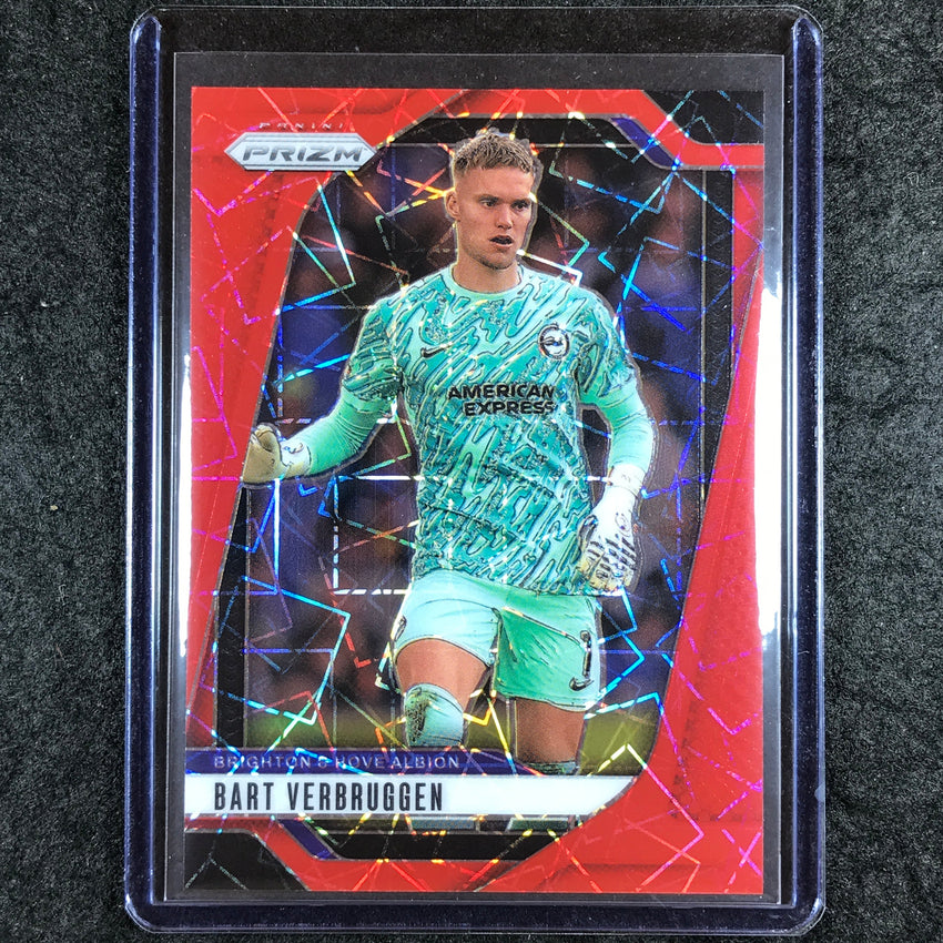 2024-25 Prizm EPL BART VERBRUGGEN Base Red Lazer 15/49 #176