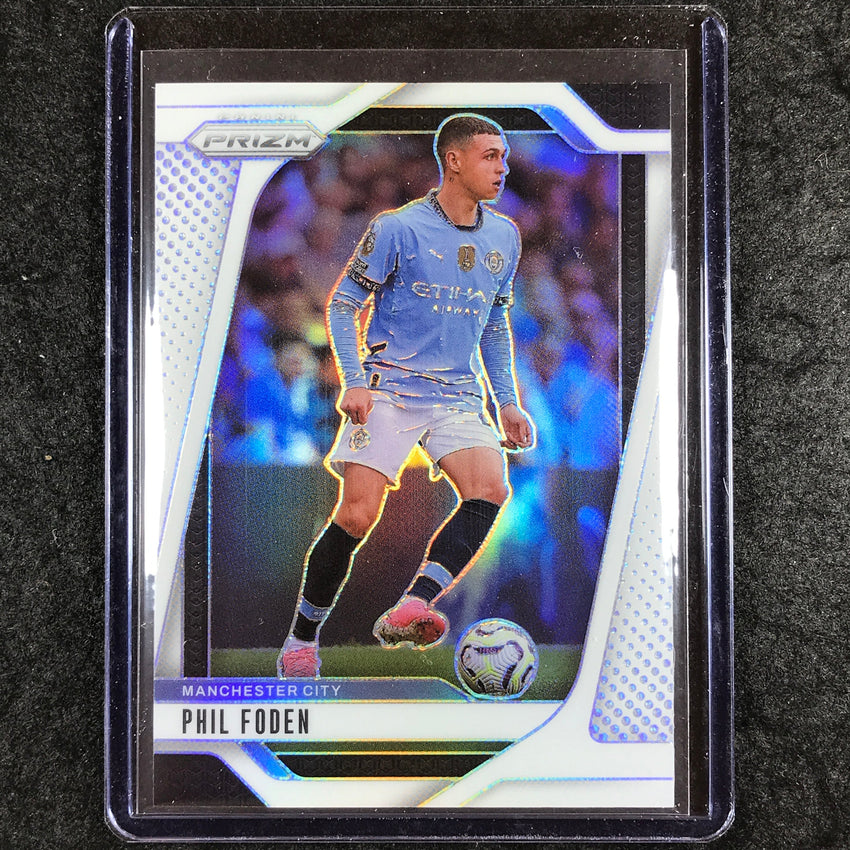 2024-25 Prizm EPL PHIL FODEN Base White 4/35 #1
