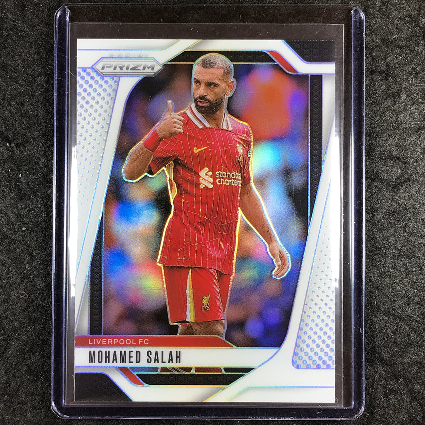 2024-25 Prizm EPL MOHAMED SALAH Base White 33/35 #45
