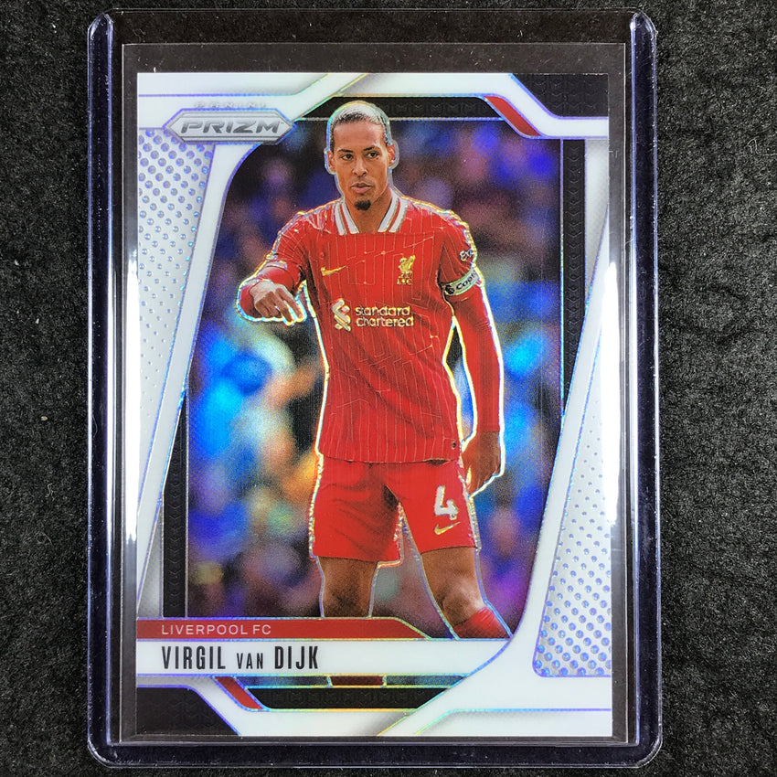 2024-25 Prizm EPL VIRGIL VAN DIJK Base White 15/35 #52