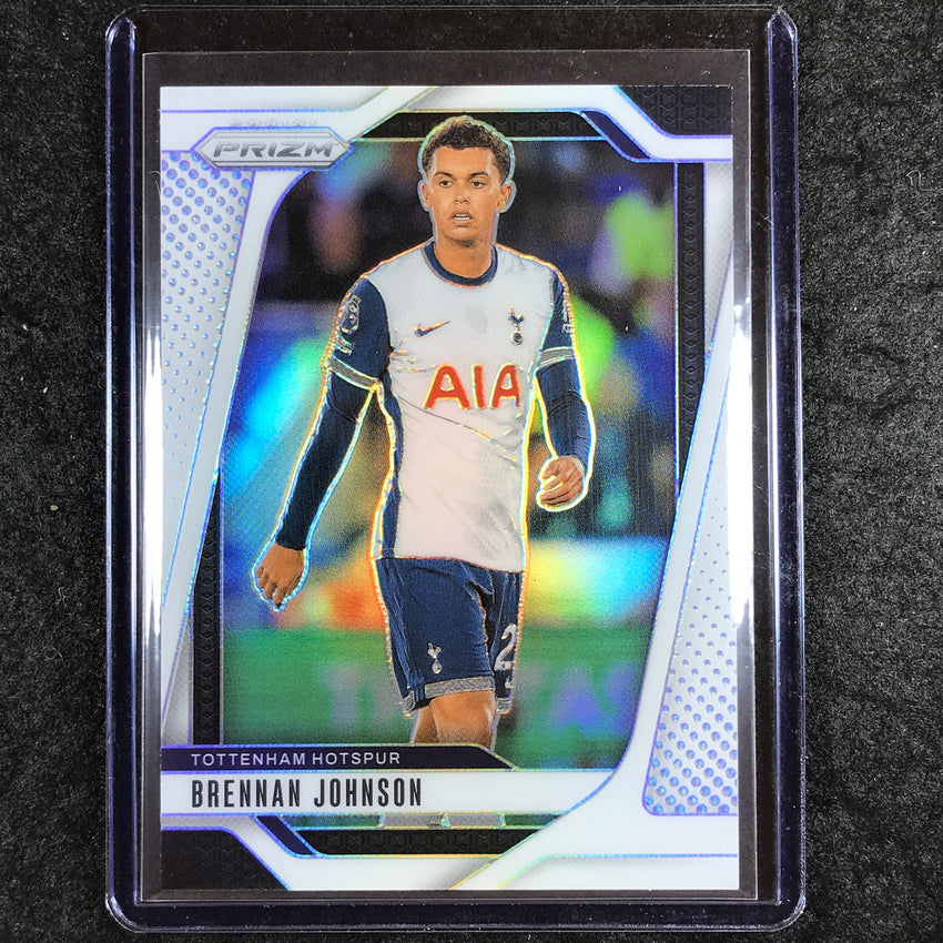 2024-25 Prizm EPL BRENNAN JOHNSON Base White 35/35 #79